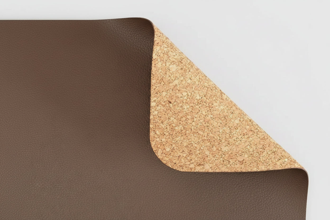 Cork Leather Desk Pad — Waterproof & Non-Slip