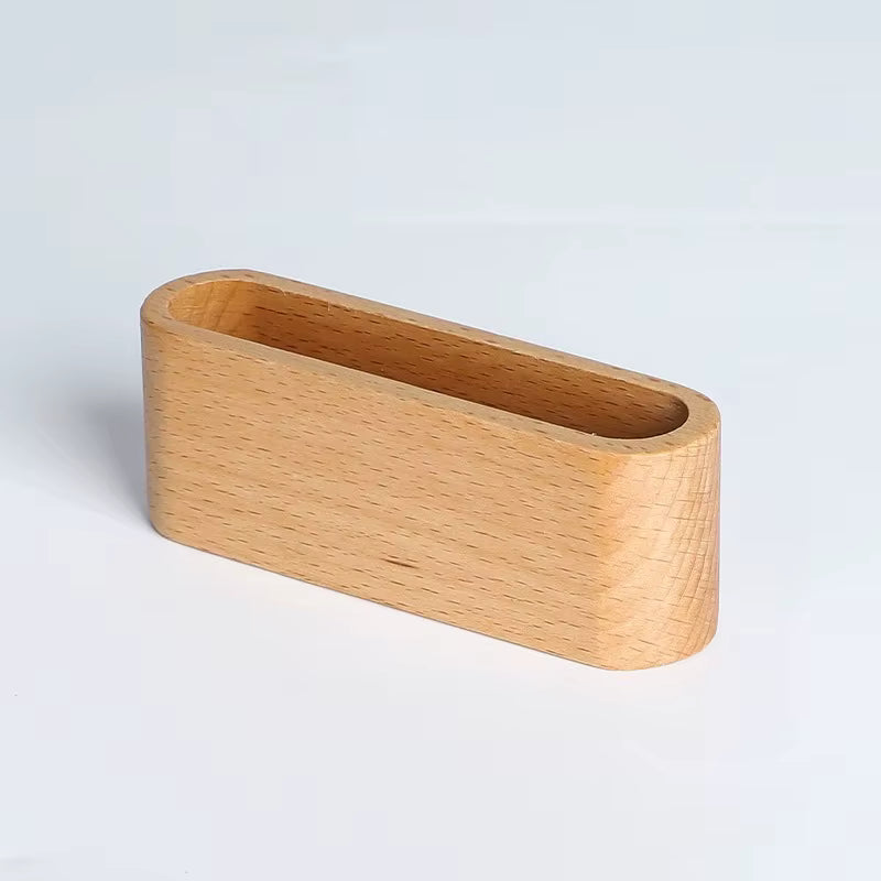 The Walnut Business Card Holder - Sophisticated Organization